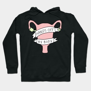 Hands off my body Hoodie